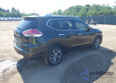 2015 Nissan Rogue Sl из США, поврежденный, VIN 5N1AT2MV0FC829537
